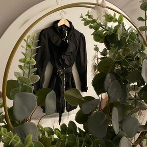 White House Black Market Raincoat